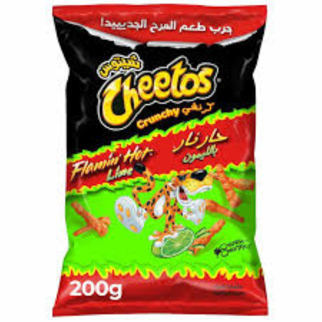 CHEETOS FLAMING HOT LIME 200G